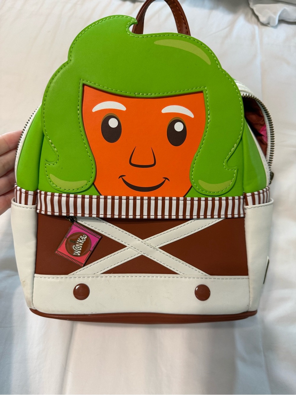 Willy Wonka Oompa Loompa Loungefly backpack